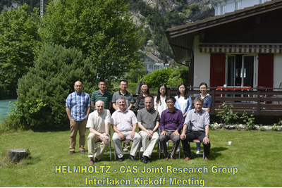 HELMHOLTZ-CAS Joint Research Group, Interlaken Kickoff Meeting